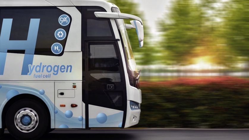 Wasserstoffmobilität: Brennstoffzellenbus mit null Emissionen