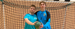 Handballer aus der Ukrainer ist ein Torwart-Talent.