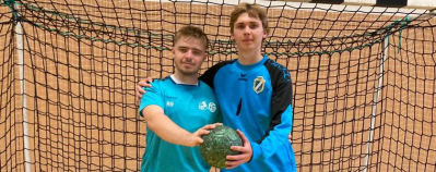 Handballer aus der Ukrainer ist ein Torwart-Talent.