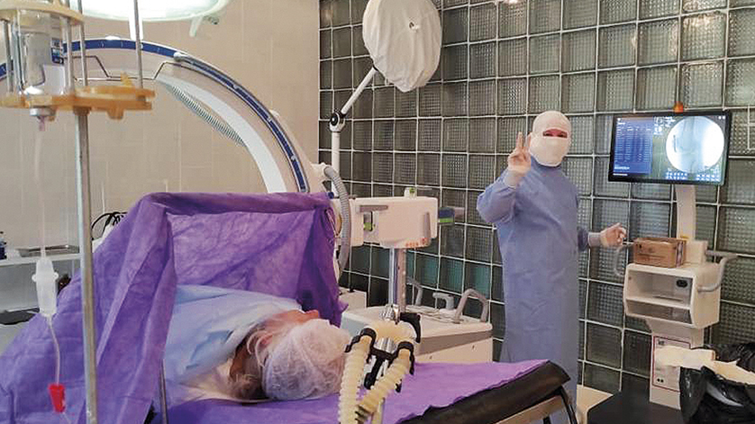 Ein Krankenhaus nahe Kiew profitiert von der Ukraine-Hilfe