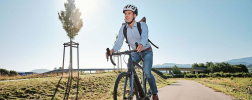 Das Fahrrad als „Dienstfahrzeug“ schont das Klima und fördert die Gesundheit.